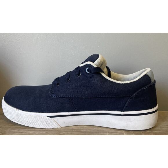 Volcom Mens True Composite Toe Skate Style Blue Slip Resistant Work Shoe 7.5M main image 12